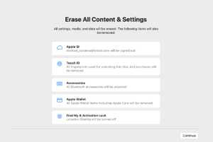 macbook kase reset karave